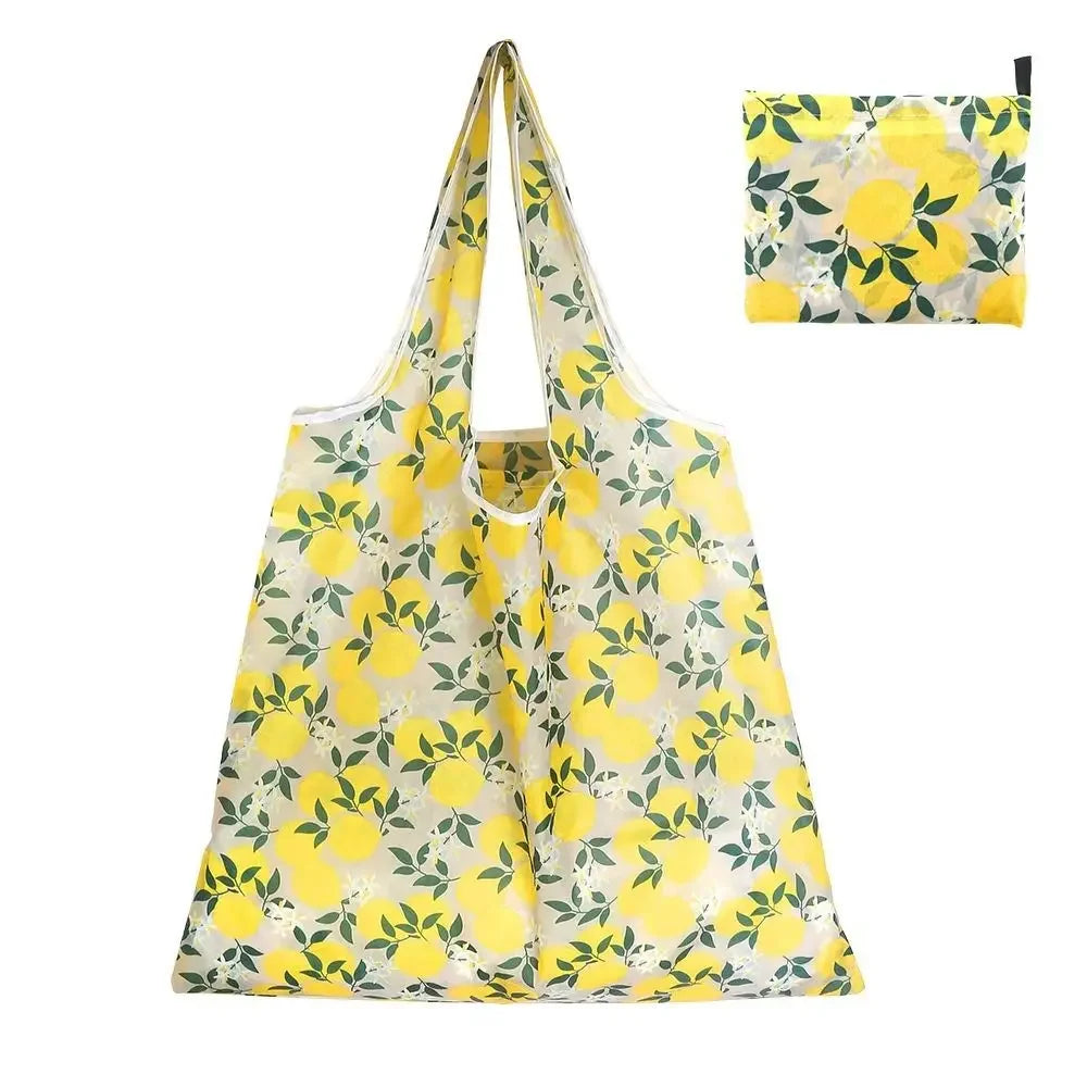 Foldable Shopping Bag Large Capacity Lightweight Tote - Smarsty