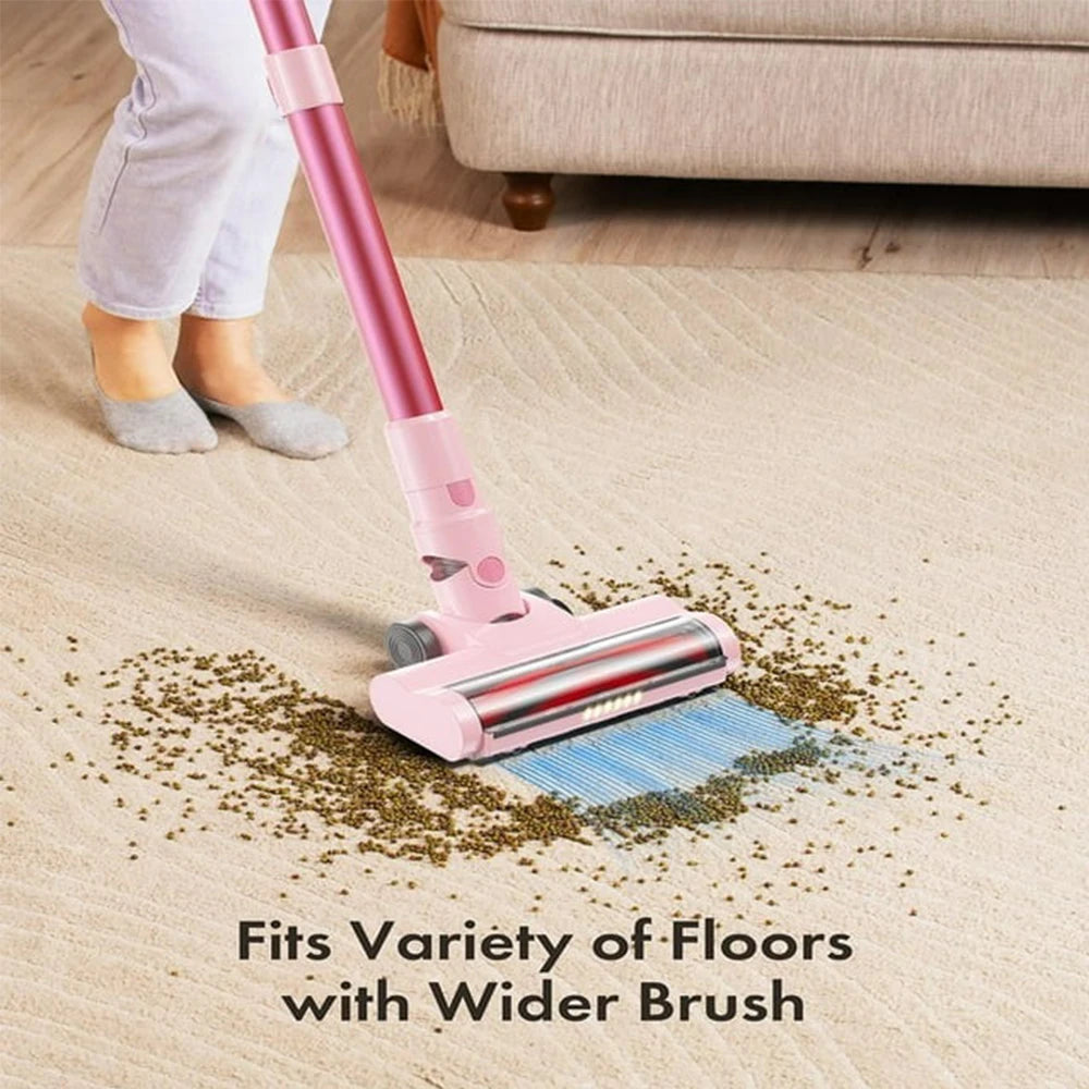 Homeika Cordless Vacuum Cleaner,23KPa 48mins Powerful Suction Vacuum LED Display,Lightweight Stick for HardFloor/Carpet/Pet Hair