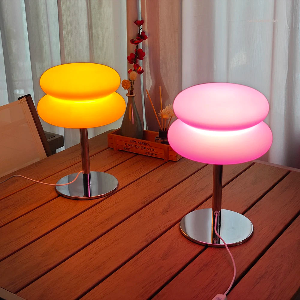 Creamy Tri Color Dimming Table Lamp with USB Plug - Smarsty