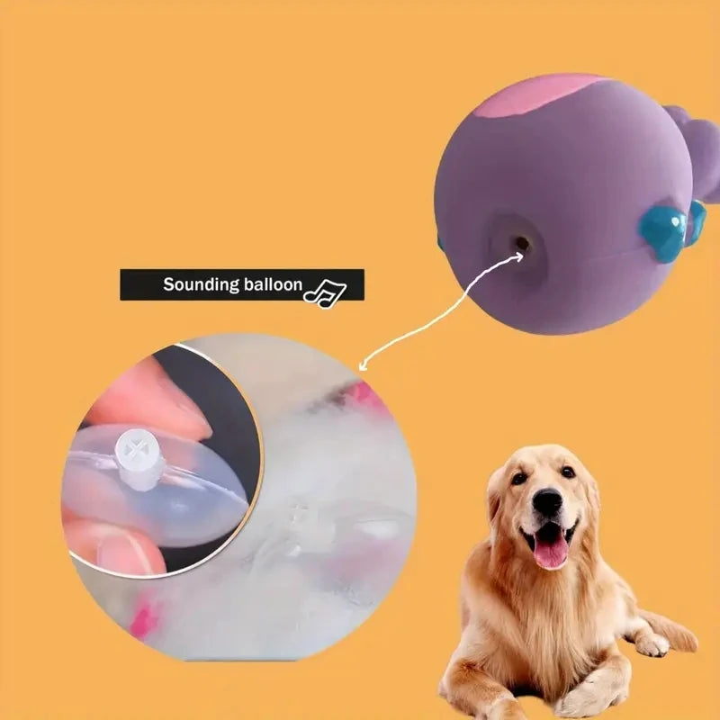 Interactive Squeaky Rubber Toys for Small Dogs - Smarsty