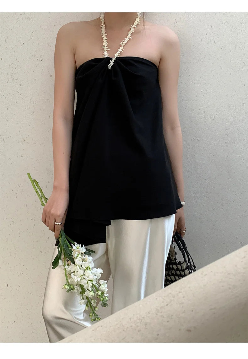 Satin Wide Leg Pants Long Floor Casual Pants Women's Summer - Smarsty