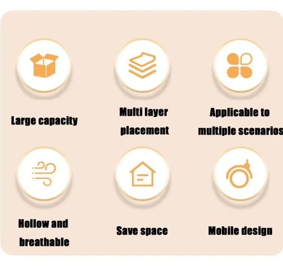 Bookshelf Storage Trolley Mobile Kitchen Organizer Cart With Wheels Multi-Layer Bathroom Shelves Household Snacks Storage Rack by Smarsty