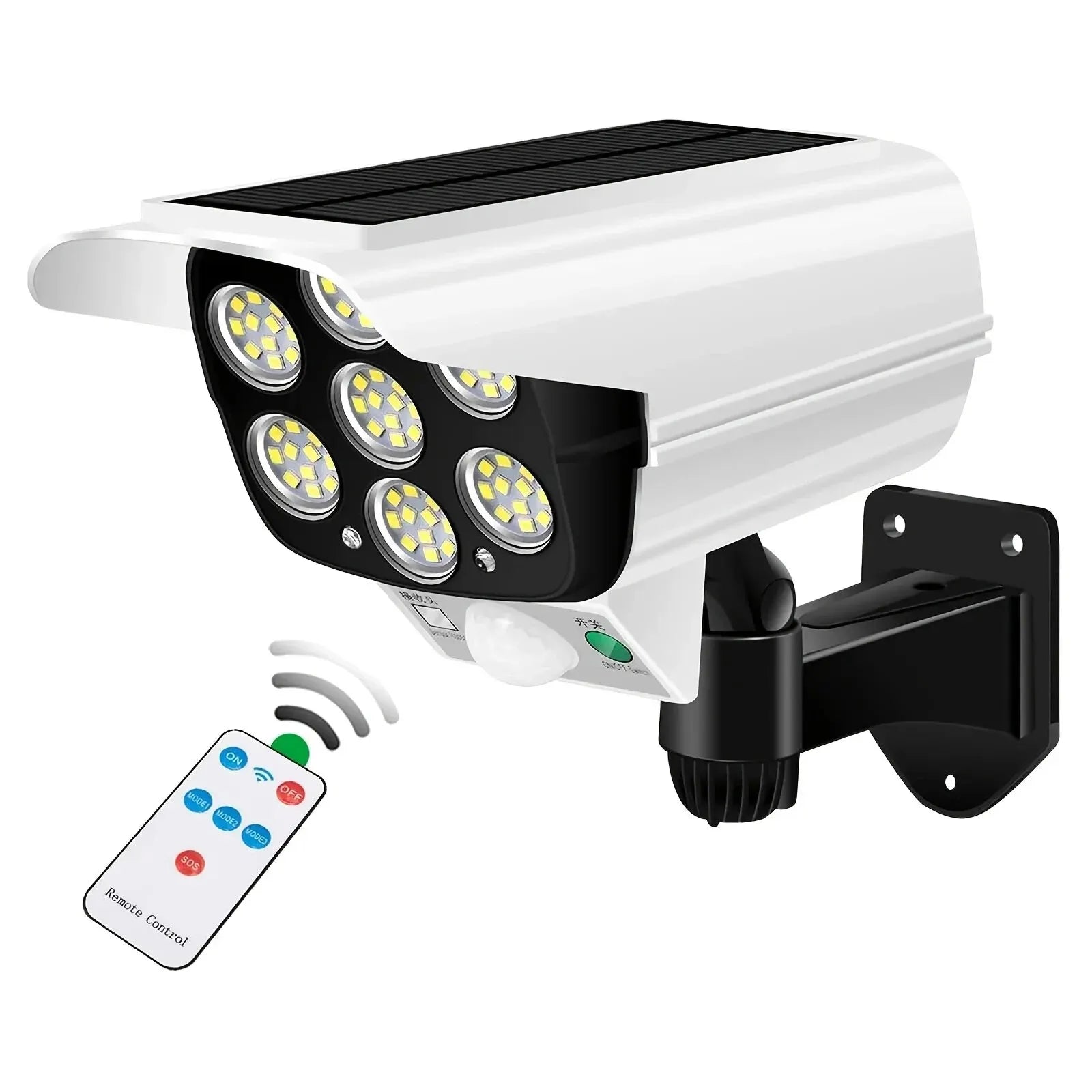 Solar Motion Sensor LED Lights for Outdoor Security - Smarsty