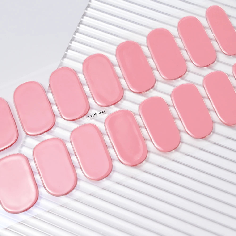 Long-Lasting Semi-Cured Gel Nail Stickers for Easy Application - Smarsty