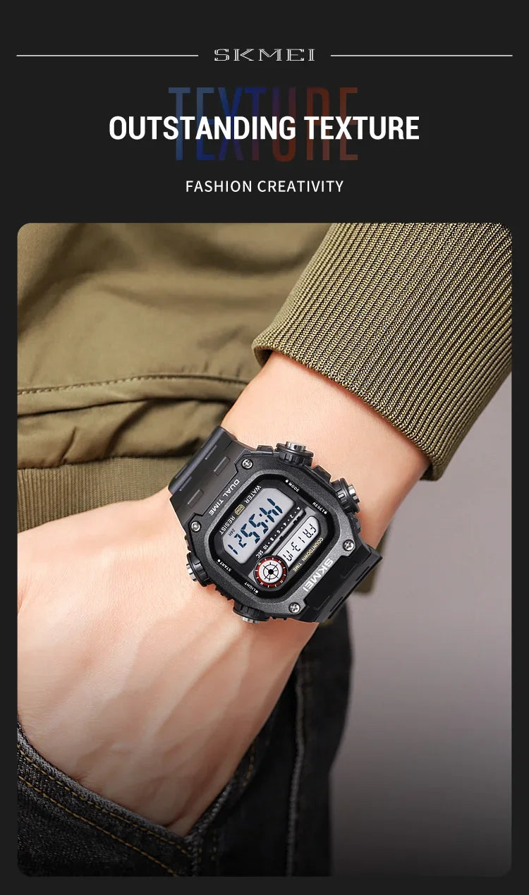 Skmei 2126 Waterproof Digital Sports Watch for Men - Smarsty
