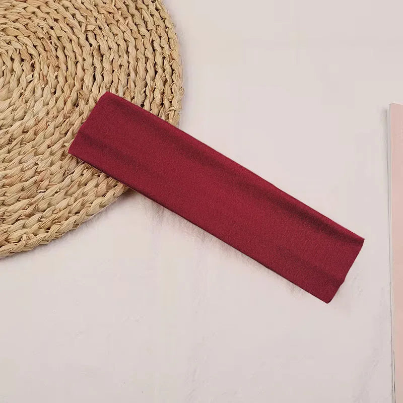Stretchy Sports Yoga Headband Comfortable Breathable Cotton - Smarsty