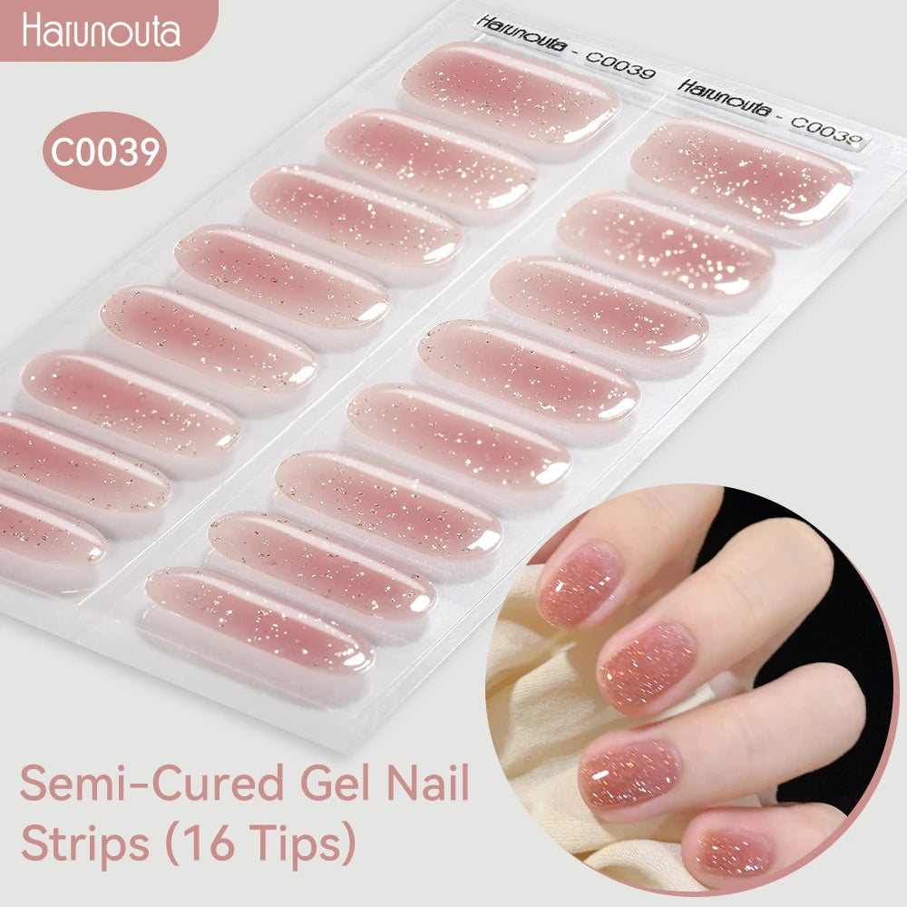 Gradient Auroras Gel Nail Strips for Easy DIY Manicure - Smarsty