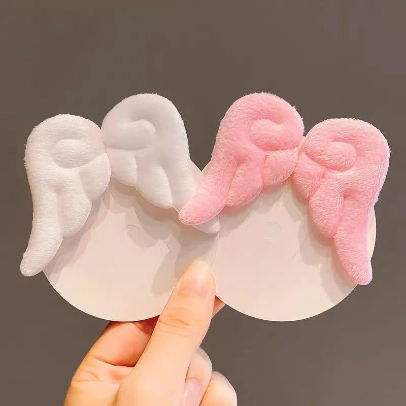 Cute Angel Wing Plush Hairpin for Girls - Smarsty