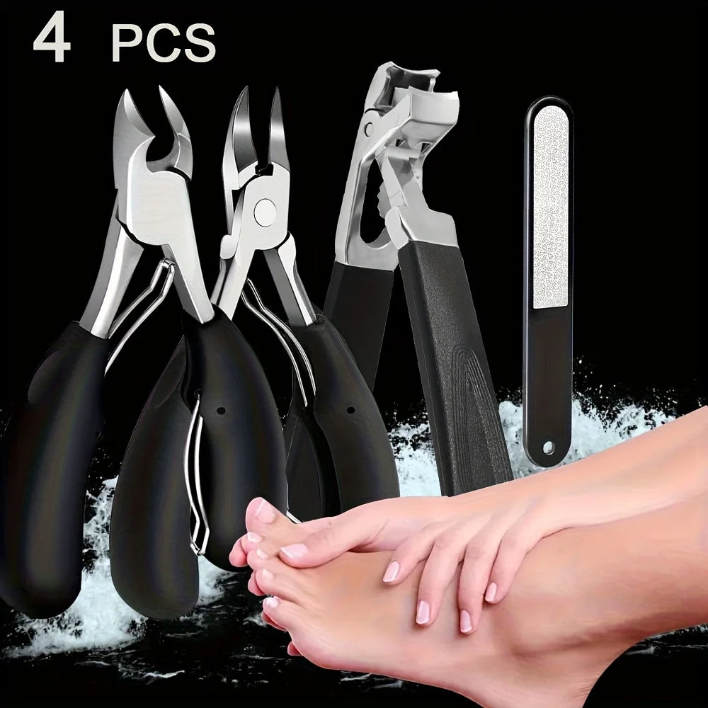 Extra Large Nail Clippers Set for Easy Use - Smarsty