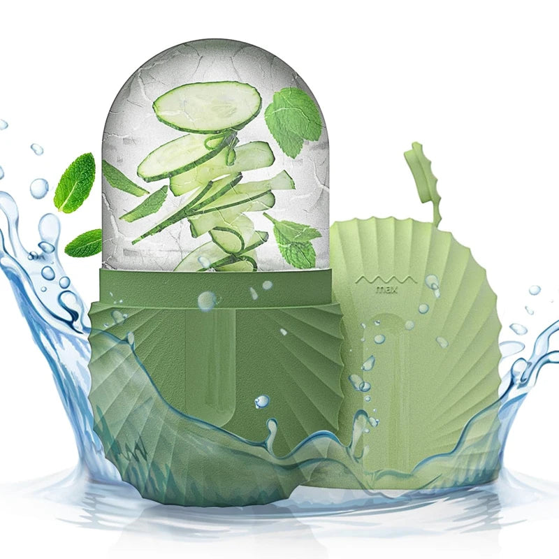 Silicone Ice Face Roller for Pore Reduction and Eye Puffiness - Smarsty