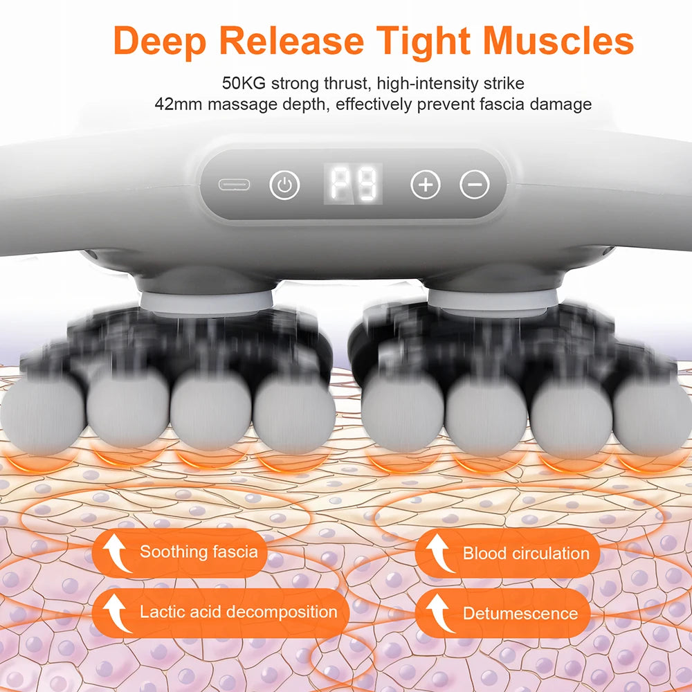 High-Frequency Vibration Body Massage Gun for Muscle Relief - Smarsty