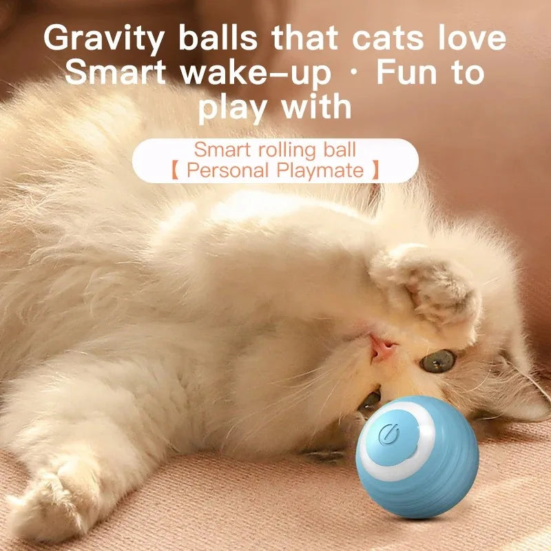 Interactive Electric Cat Ball Toy for Engaging Play - Smarsty