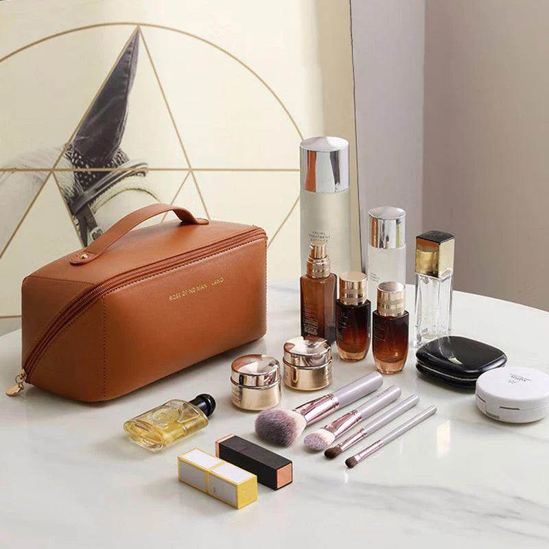 Waterproof Travel Makeup Bag Portable Cosmetic Pouch Women - Smarsty