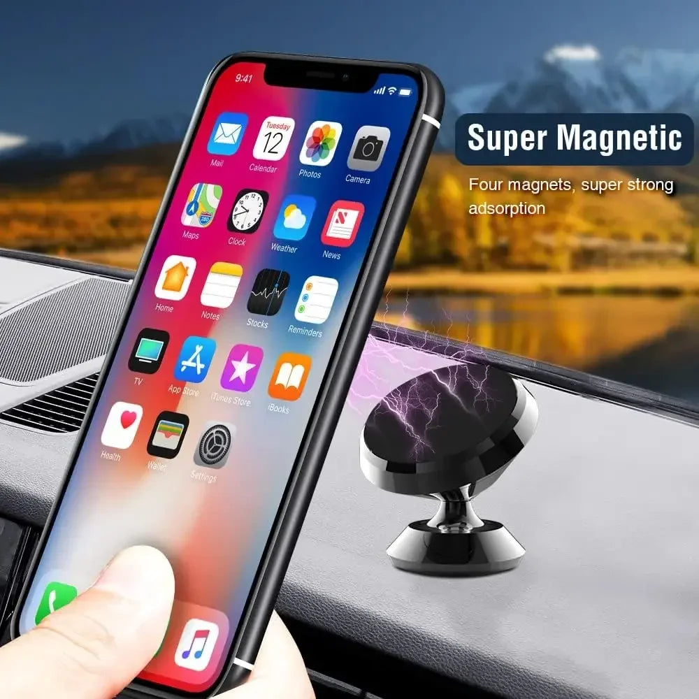 Magnetic Car Phone Holder Mount For All Smartphones - Smarsty