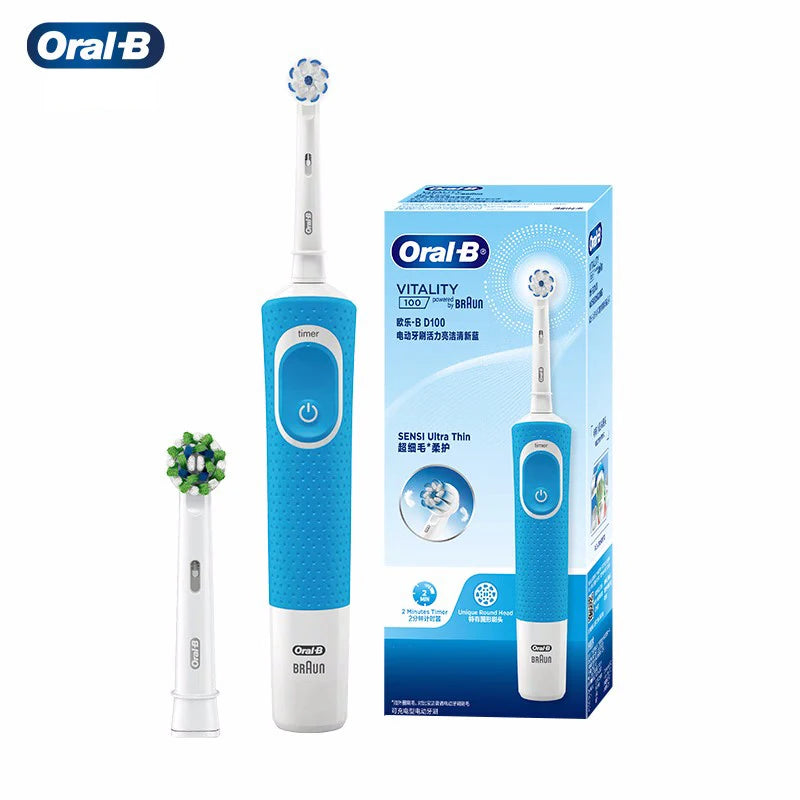 Oral B D100 Electric Toothbrush for Deep Cleaning - Smarsty