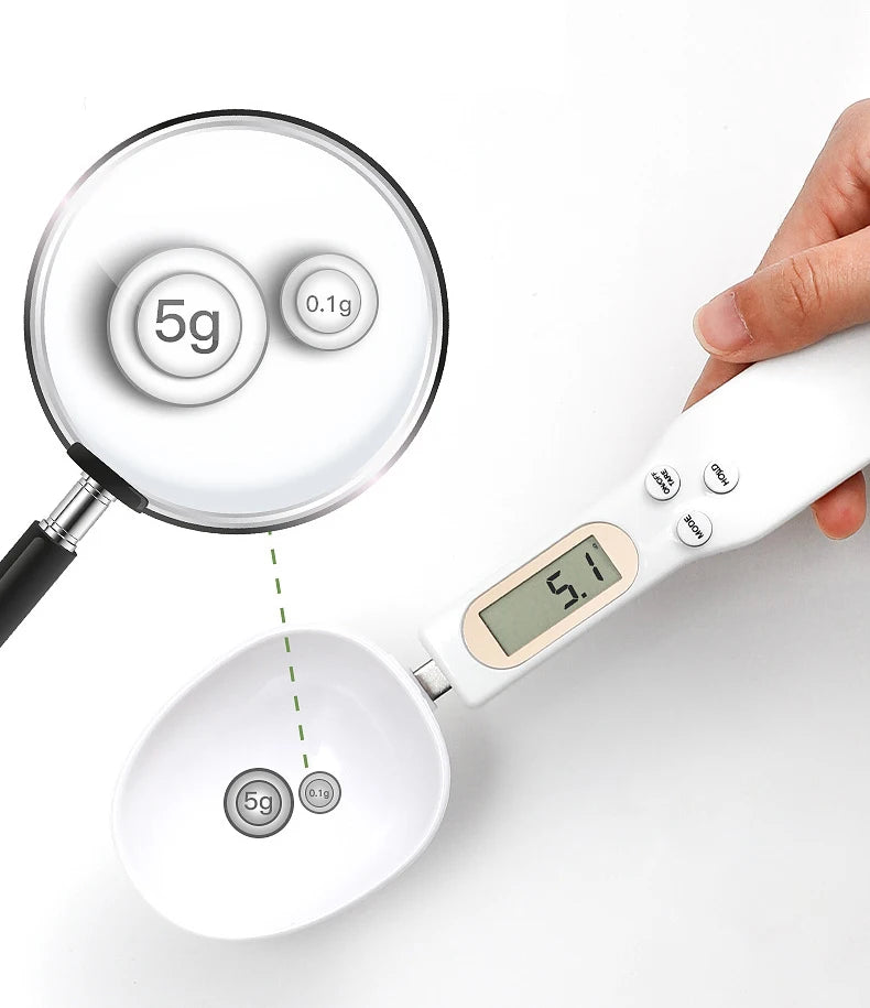 Digital Kitchen Scale Mini Spoon for Precision Weighing - Smarsty