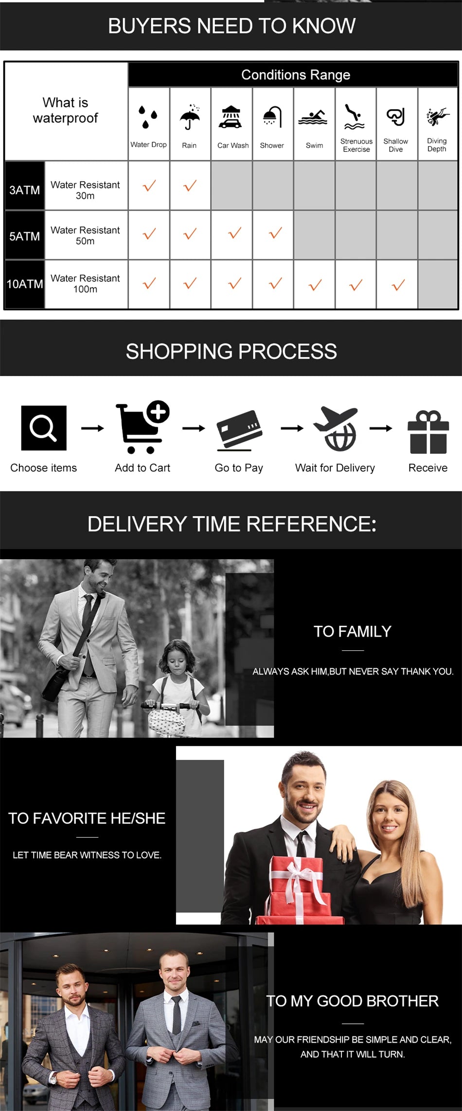 Luxury Waterproof Quartz Men's Watch with Luminous Features - Smarsty