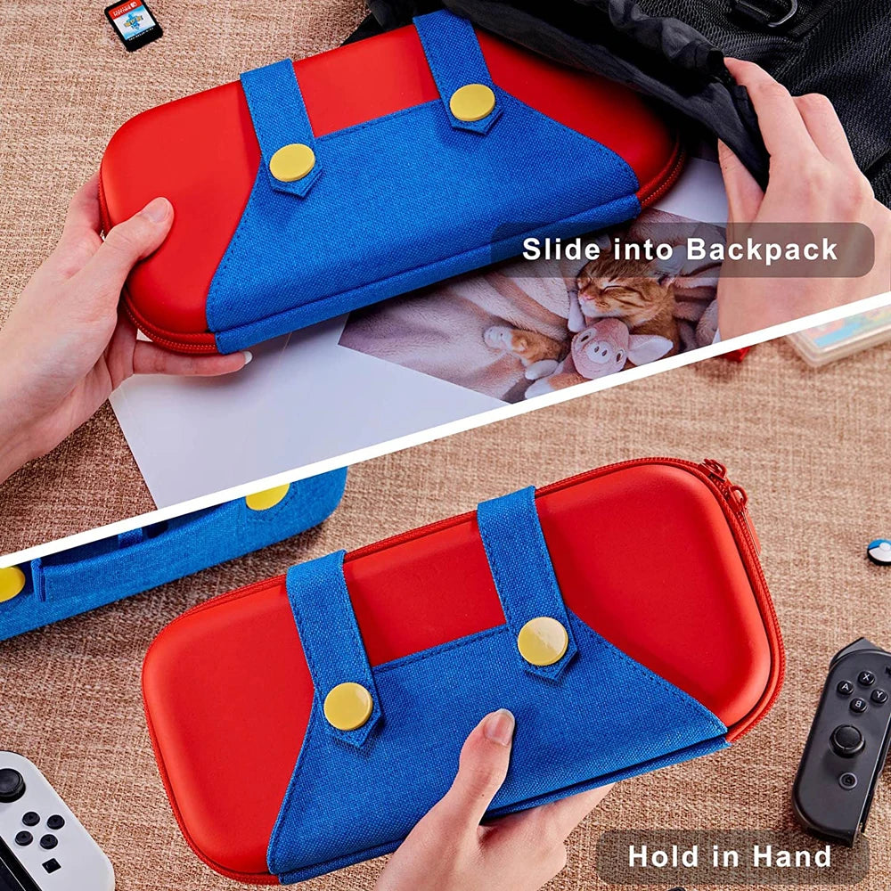 Large Waterproof Carrying Case for Nintendo Switch OLED - Smarsty