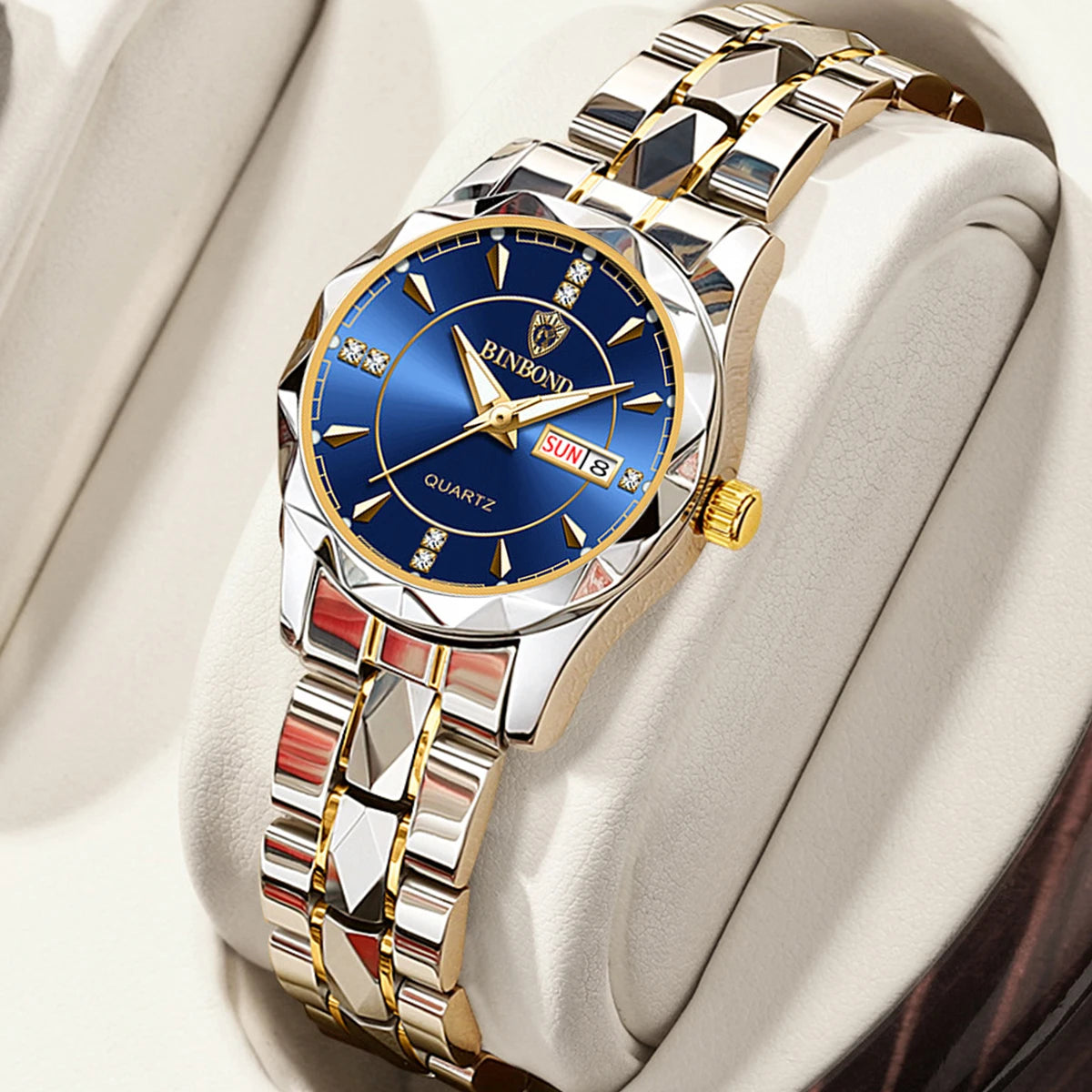 Luxury Waterproof Quartz Watch for Women with Luminous Feature - Smarsty