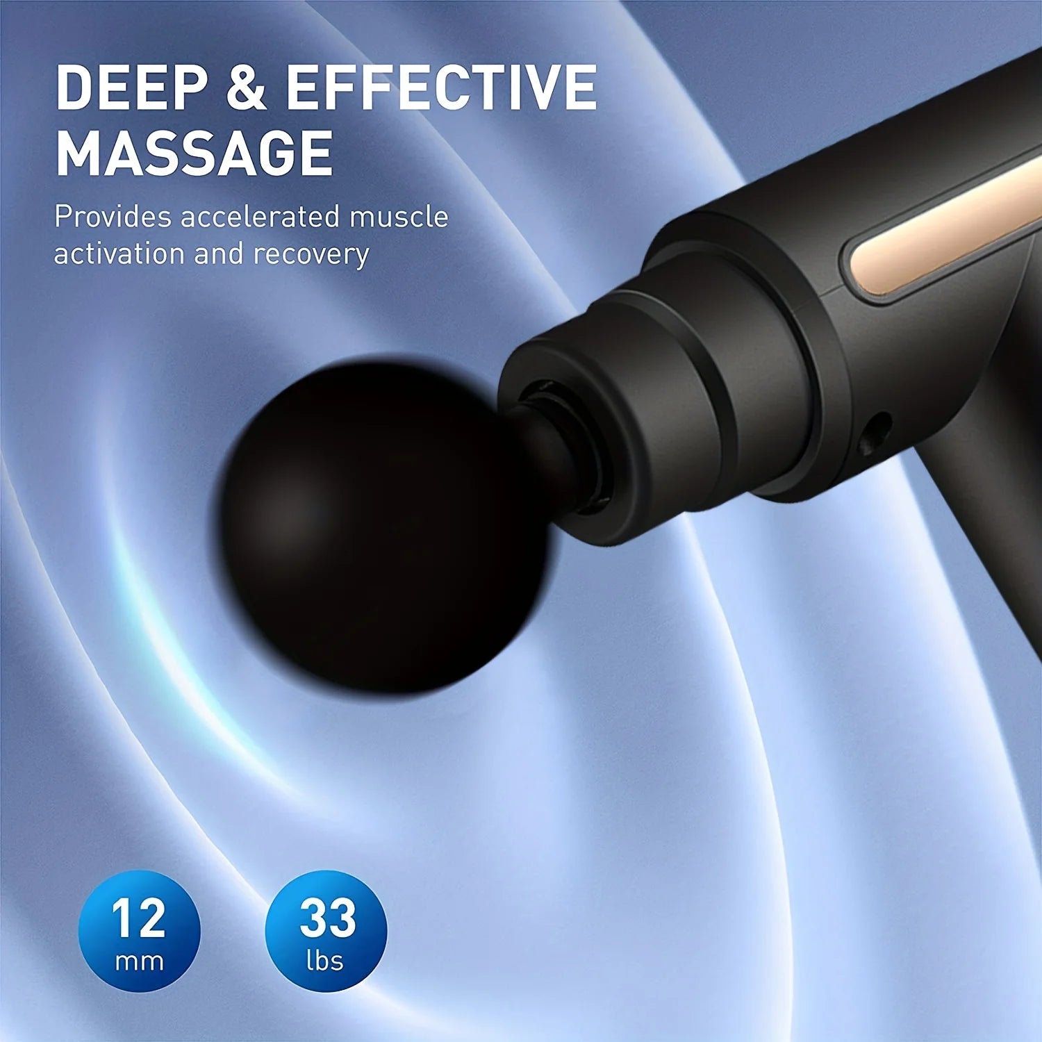 Portable Fascia Massage Gun for Body Relaxation - Smarsty