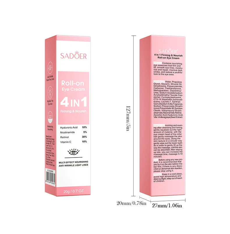 Instant Eye Bag Removal Cream for Dark Circles - Smarsty