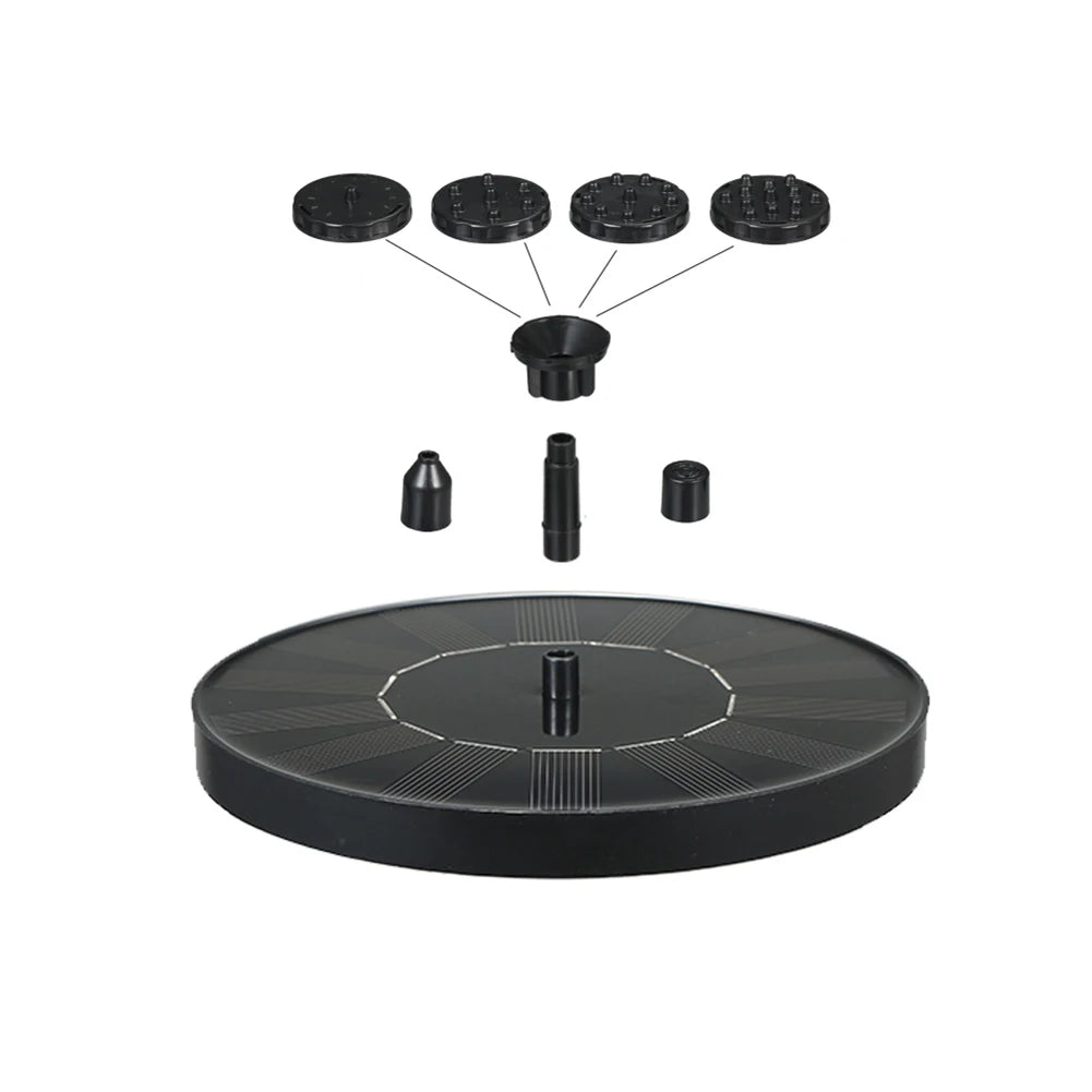 Solar Powered Water Fountain Kit for Garden Decoration - Smarsty