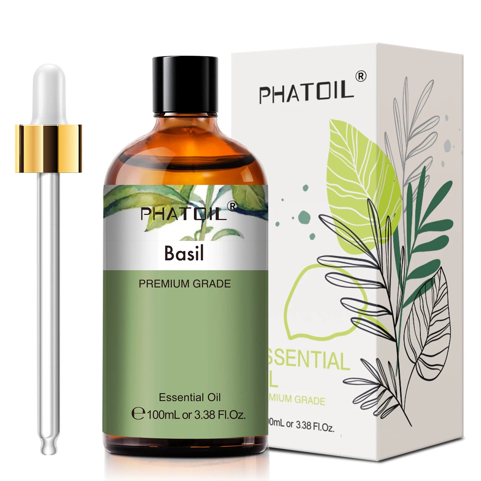 PHATOIL 100ml Essential Oil Set for Aromatherapy Diffusers - Smarsty