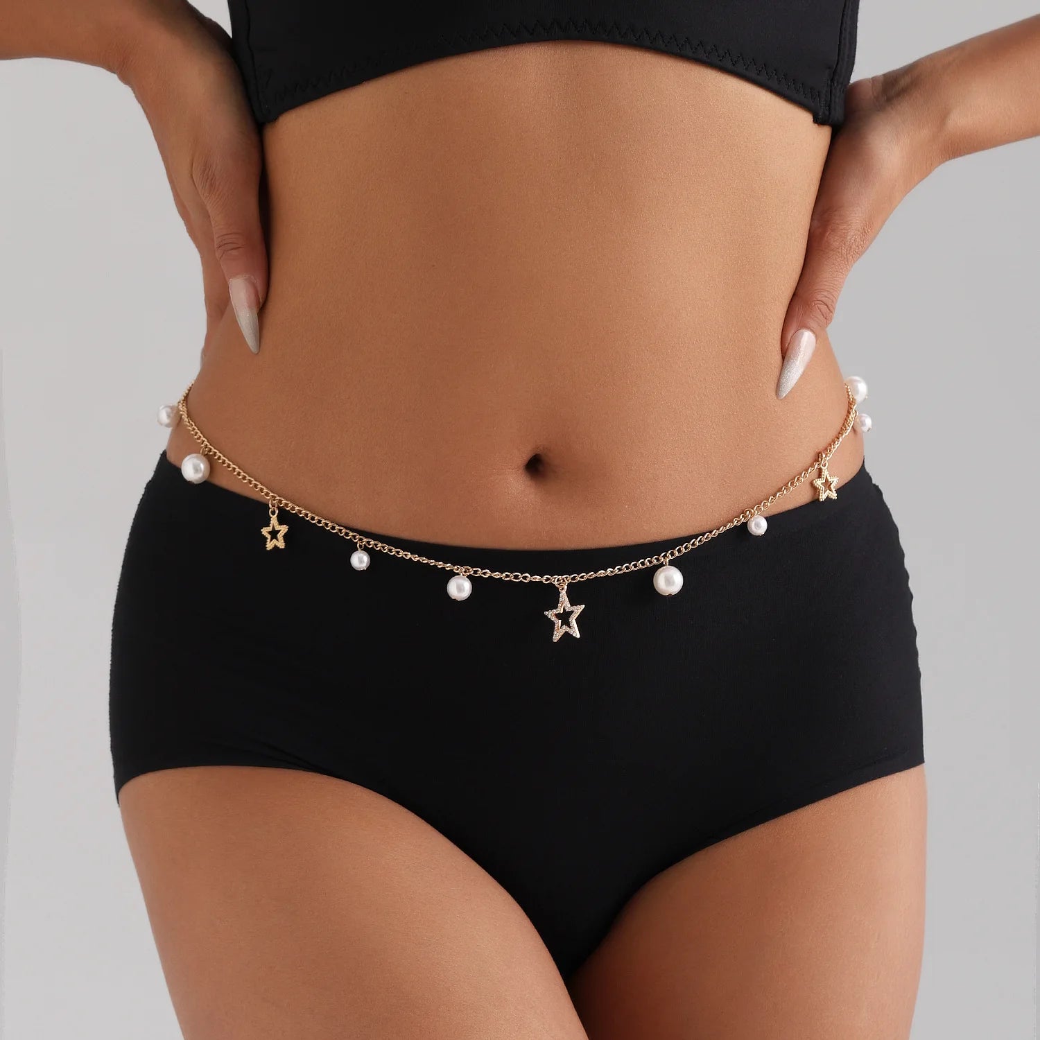 Bohemian Summer Beach Shell Waist Chain Jewelry - Smarsty