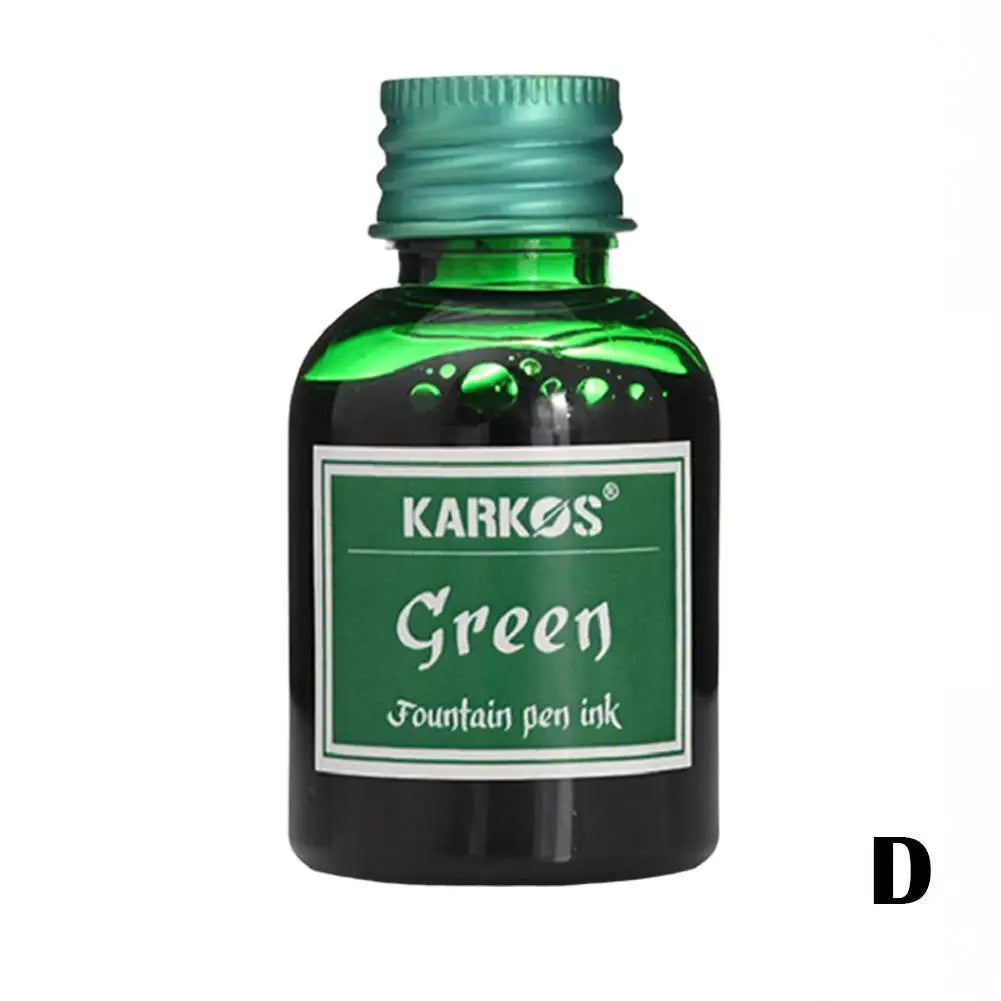 10 Colors 30ML Colorful Fountain Pen Ink Refilling Inks Universal Refill Ink Stationery School Brand New Product School Supplies