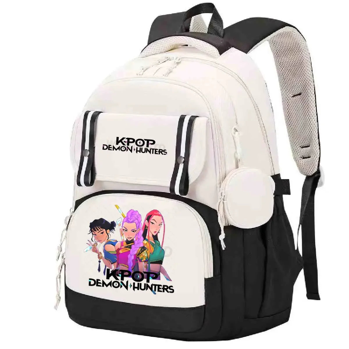 Demon Hunters Anime Backpack Large Capacity School Bag - Smarsty