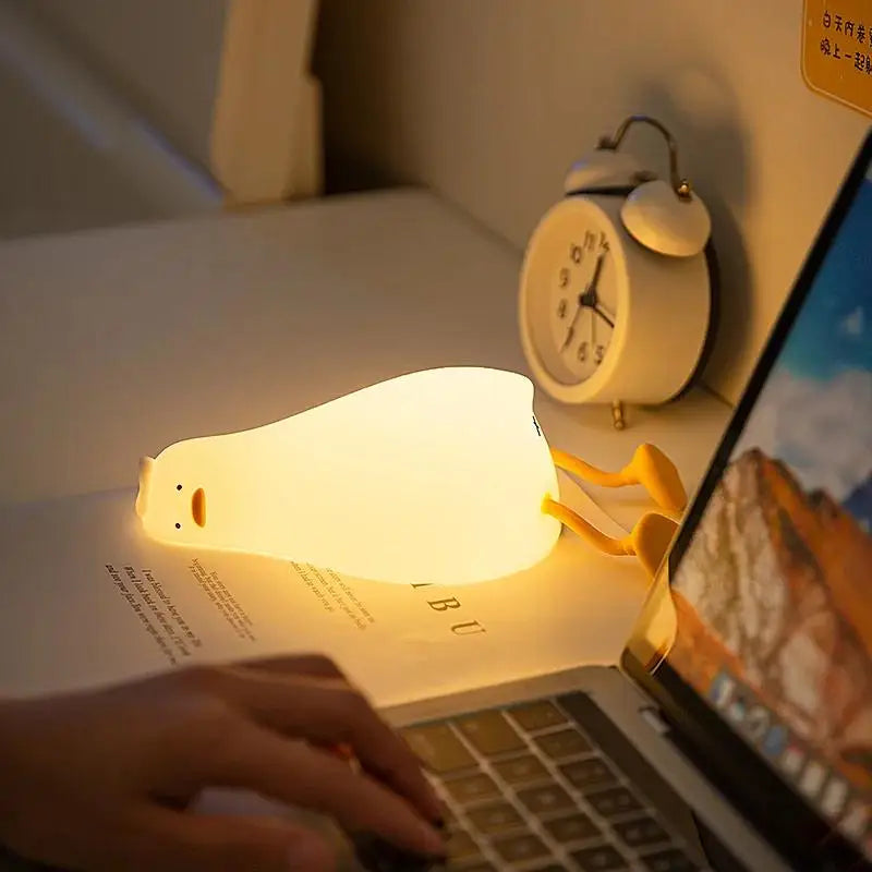 Cute Silicone Rabbit LED Night Light for Kids - Smarsty