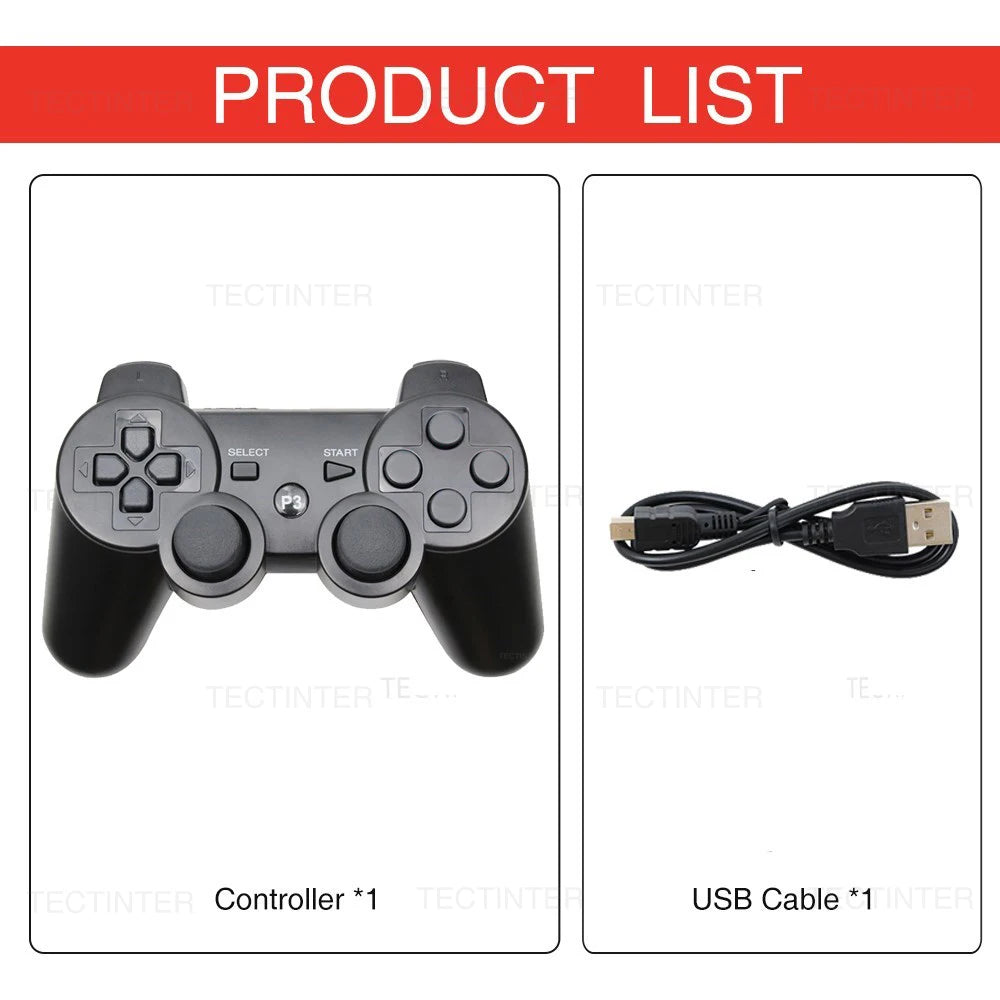 Wireless Bluetooth Gamepad Controller for PS3 - Smarsty