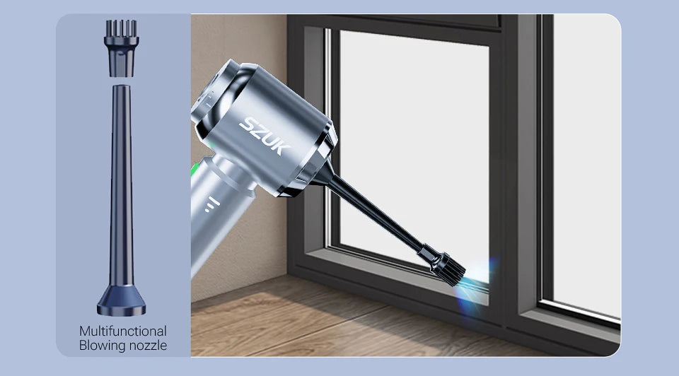 Wireless Car Vacuum Cleaner Powerful Mini Handheld For Home - Smarsty