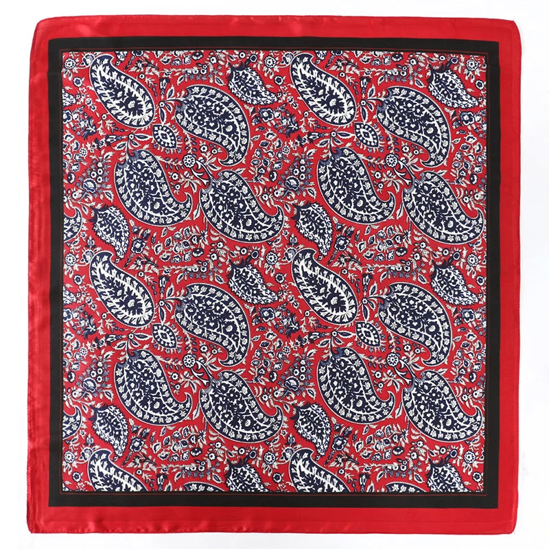 Silk Square Scarf for Women Summer Head Wrap - Smarsty