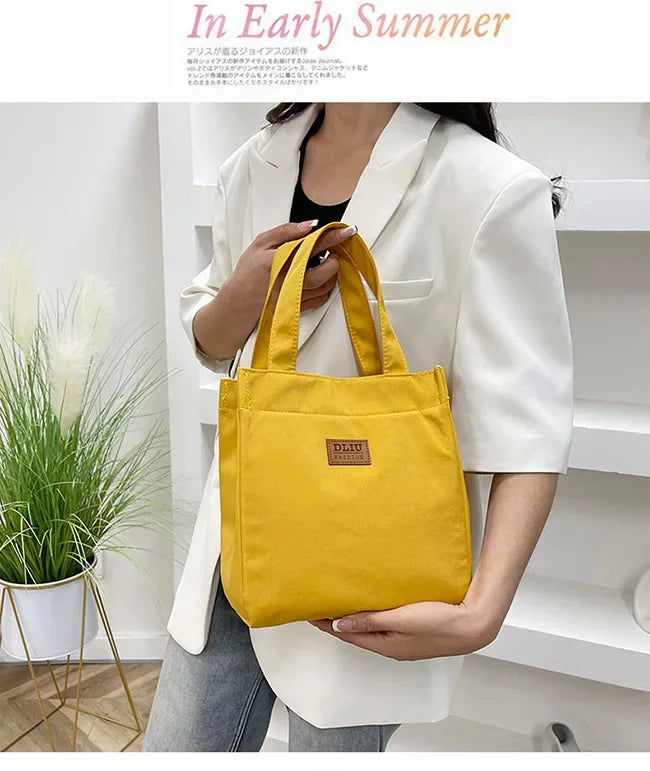 Large Capacity Insulated Lunch Bag With Sturdy Top Handle - Smarsty