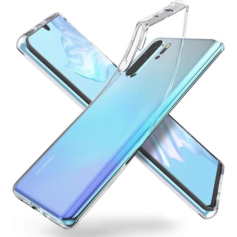 Clear Ultra Thin Silicone Case For P Series Phones Slim - Smarsty