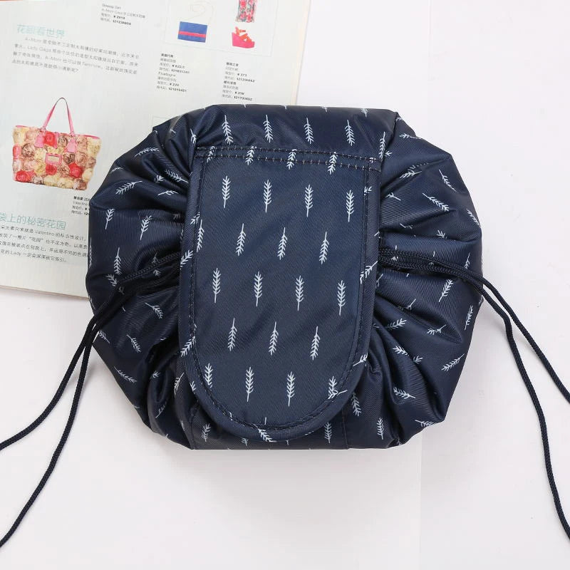 Waterproof Drawstring Cosmetic Bag Travel Makeup Organizer - Smarsty