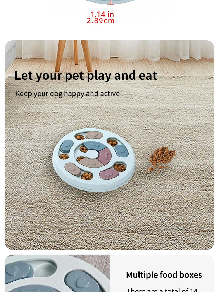 Interactive Dog Feeder Toy for Puppy Education - Smarsty