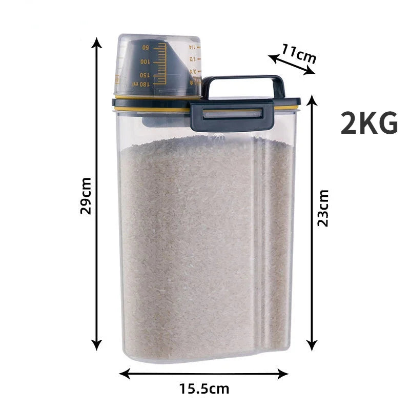 Moisture-Proof Plastic Pet Food Storage Container - Smarsty