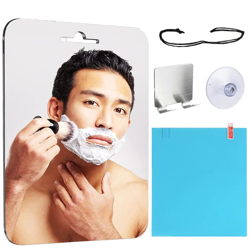 Fogless Acrylic Shower Mirror for Easy Shaving - Smarsty