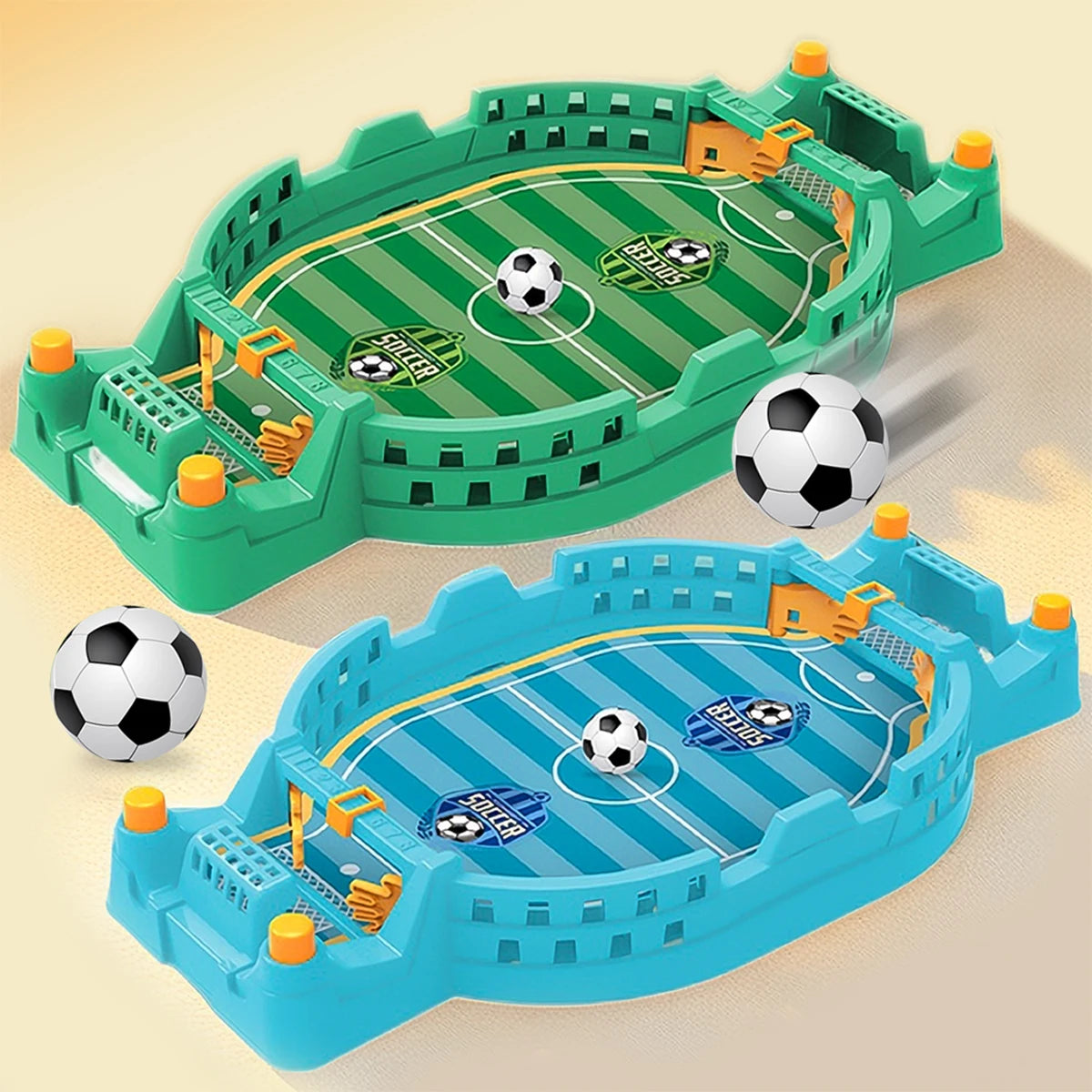Football Table Mini Tabletop Interactive Game, Soccer Tabletops Competition Sports Games Desktop Catapult Toys for Family Game by Smarsty