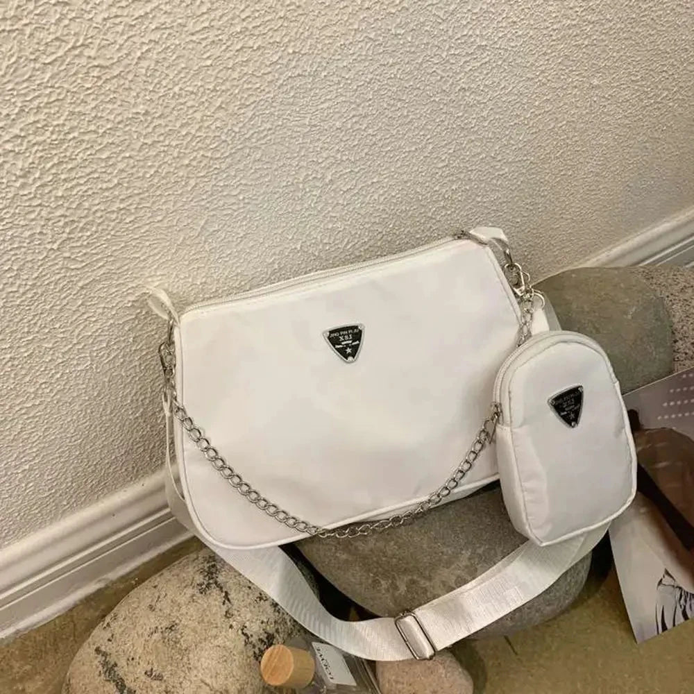 Nylon Crossbody Bag For Women Lightweight Portable Everyday - Smarsty