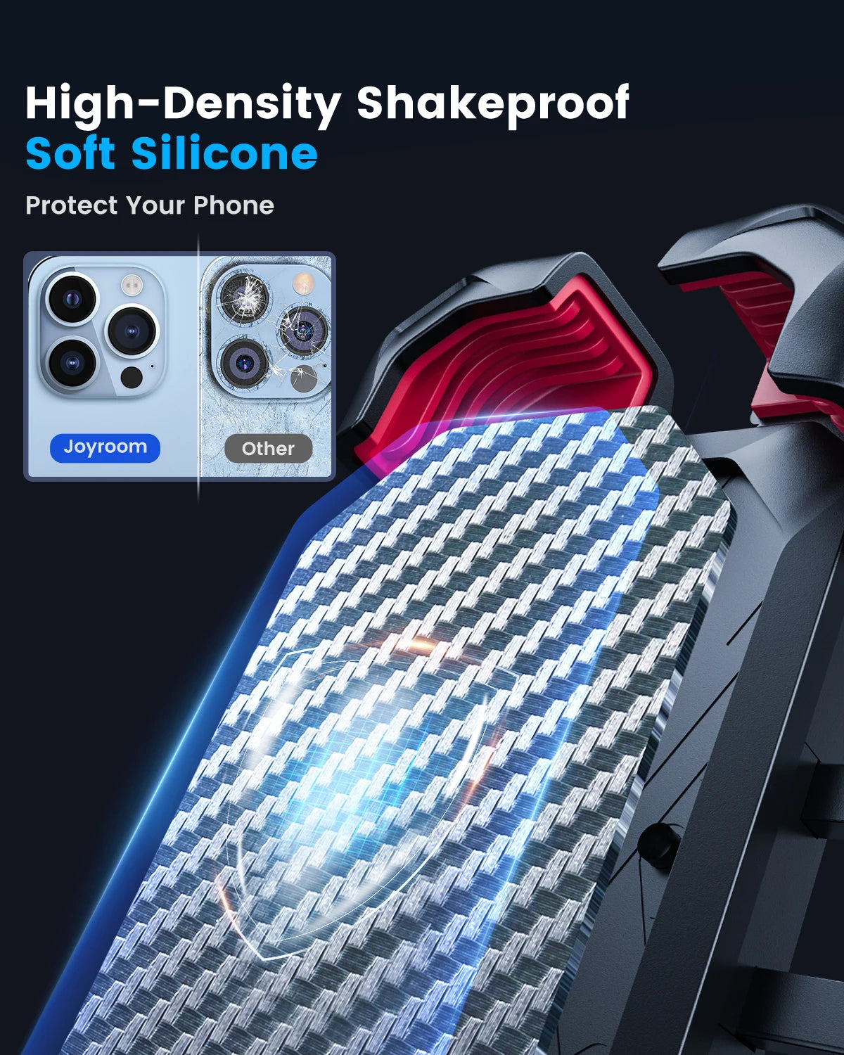 Universal Bike Phone Holder 360 Degree View Shockproof - Smarsty