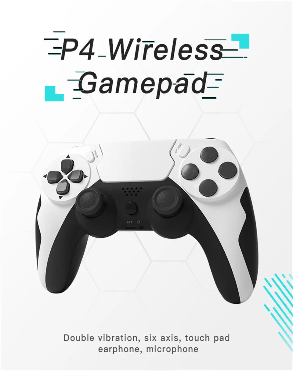 GAMINJA Wireless Bluetooth Controller with Dual Vibration - Smarsty