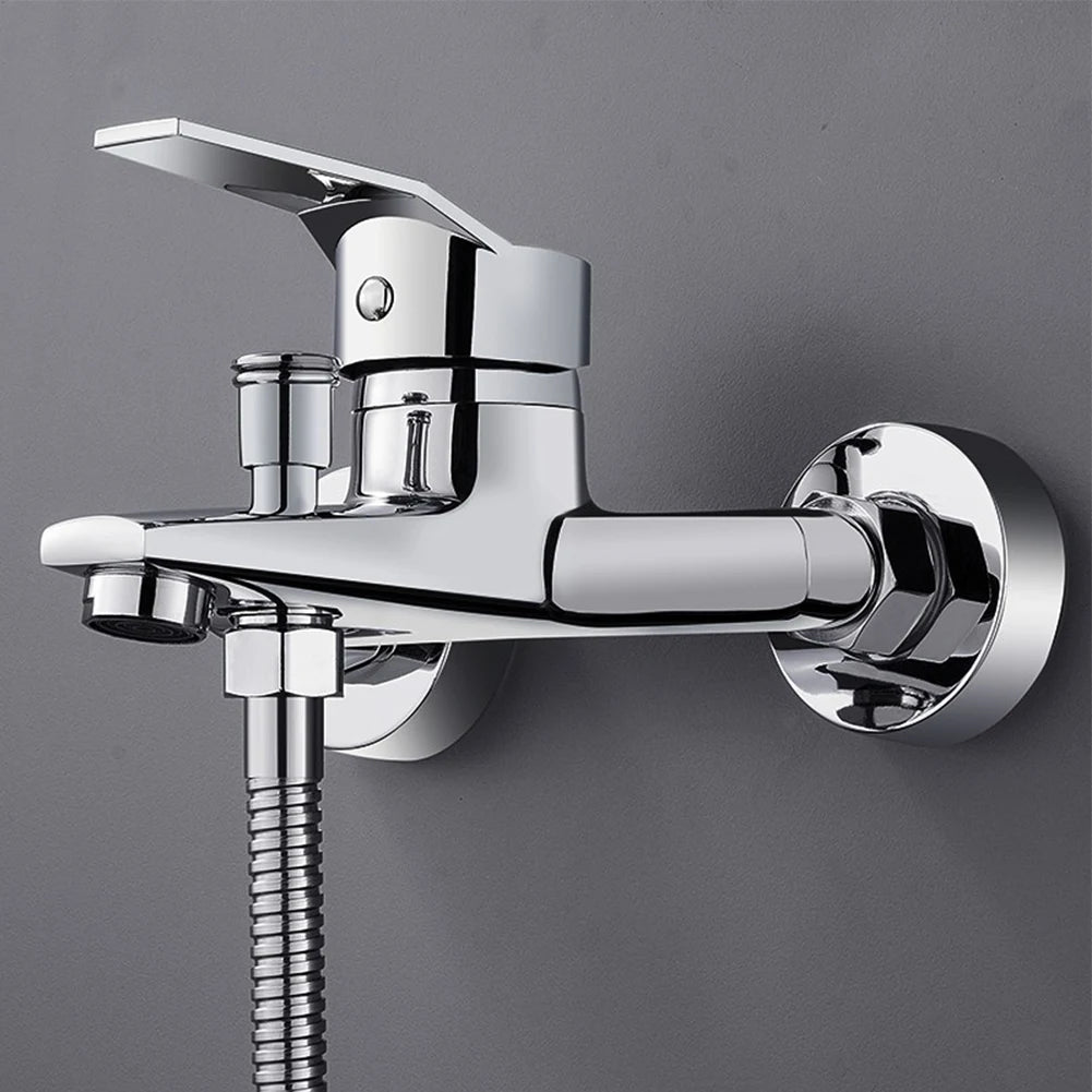 Zinc Alloy Wall Mounted Faucet with Dual Spout - Smarsty