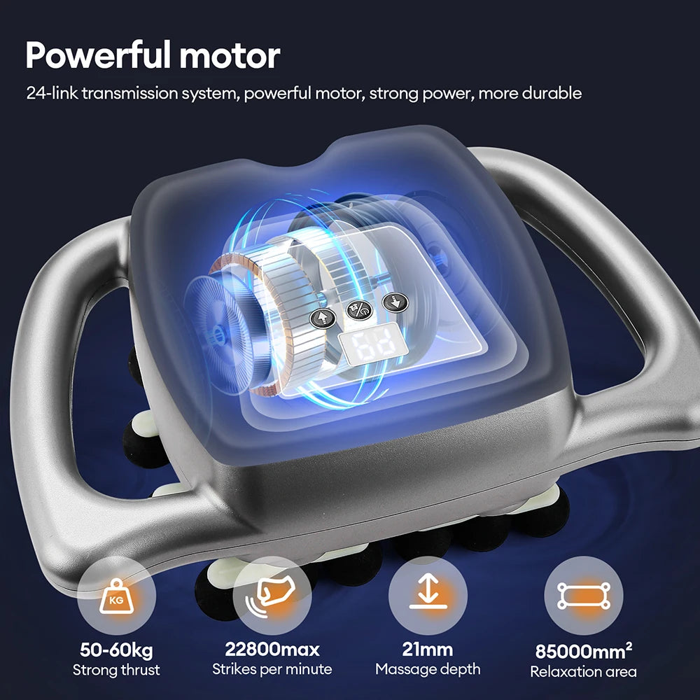 High-Frequency Vibration Body Massage Gun for Muscle Relief - Smarsty