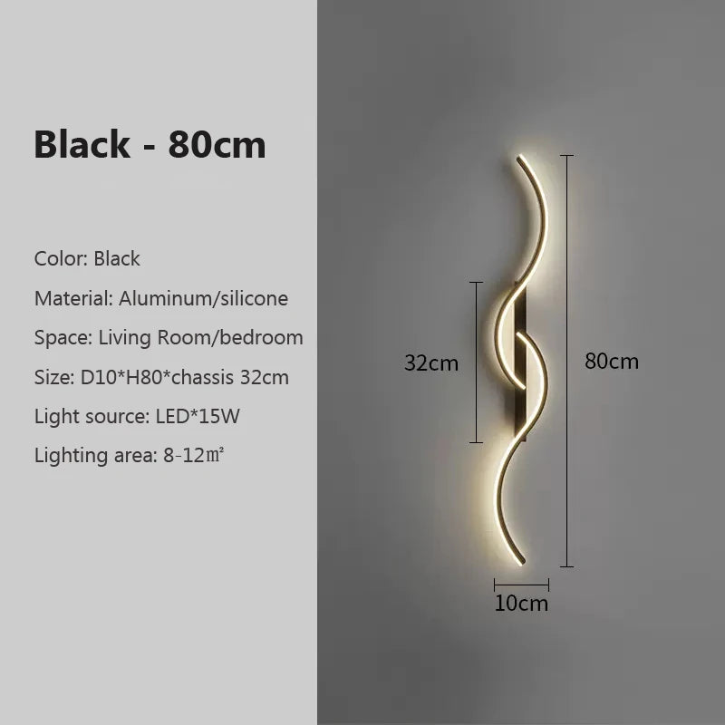 Modern LED Wall Lamp for Minimalist Home Lighting - Smarsty