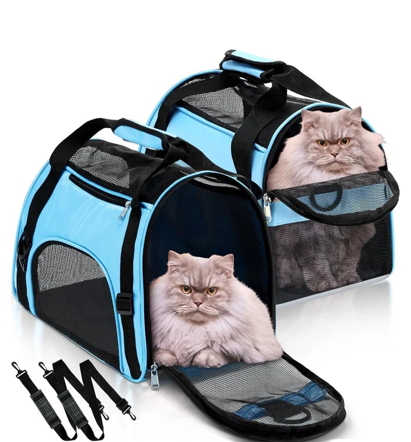 Breathable Portable Dog Carrier Bag for Travel - Smarsty