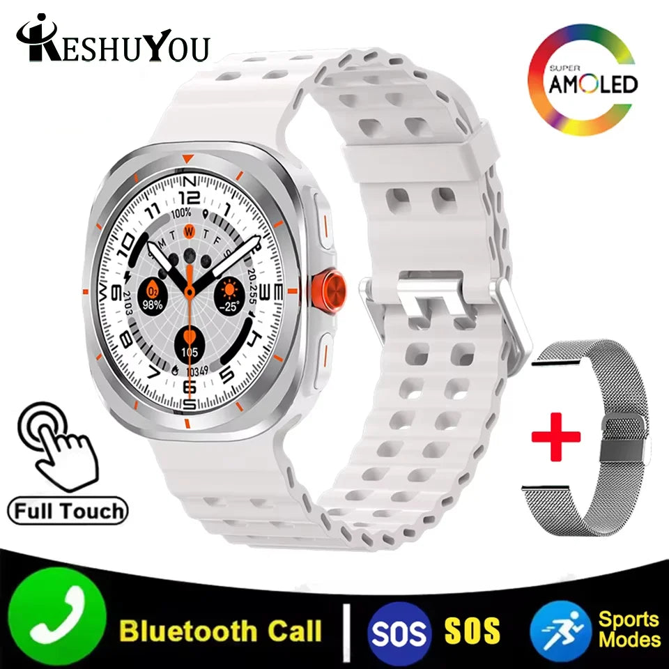 Smart Watch with Heart Rate Monitor and AMOLED Screen - Smarsty