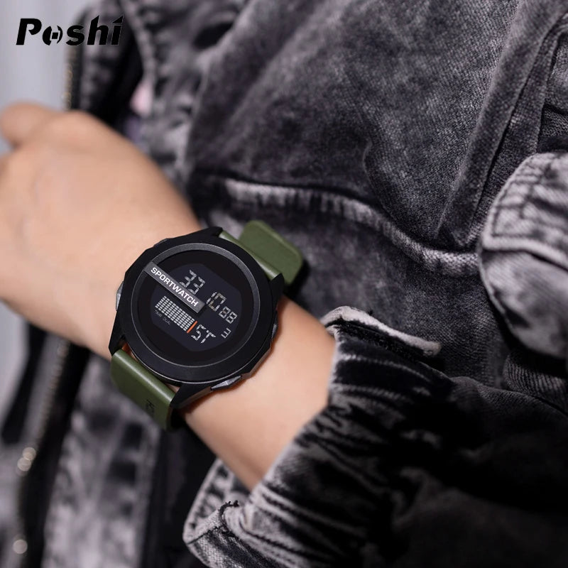 Luxury Digital Sport Watch for Men Waterproof Luminous - Smarsty